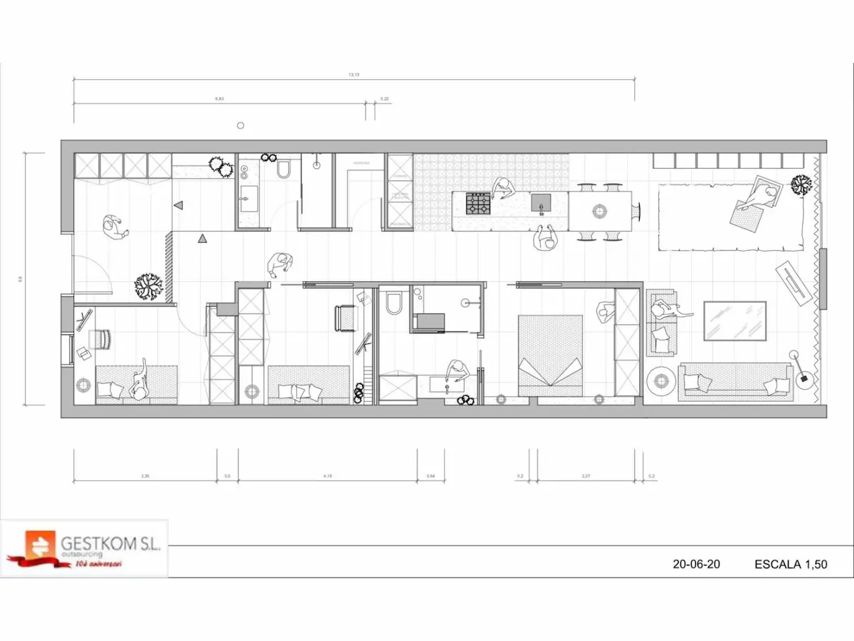 Avantprojecte d'Habitatge Amb Jardí: Creant un Espai Exclusiu