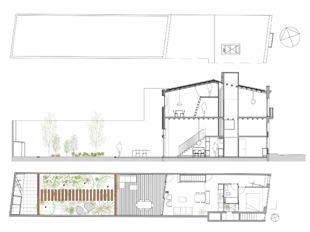 Rehabilitació d'un Habitatge Entre Mitgeres a Barcelona